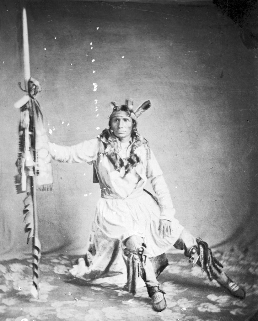 Chef Sioux Dakota Little Crow en 1858